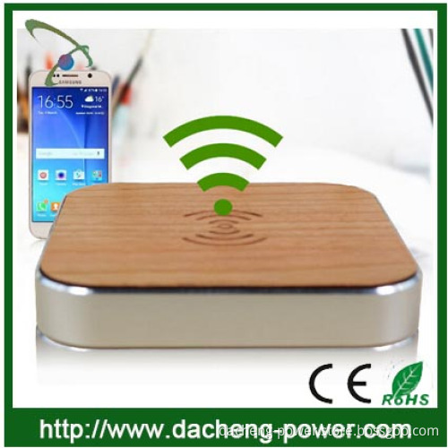 High-end imported wood wireless charger for iphone6